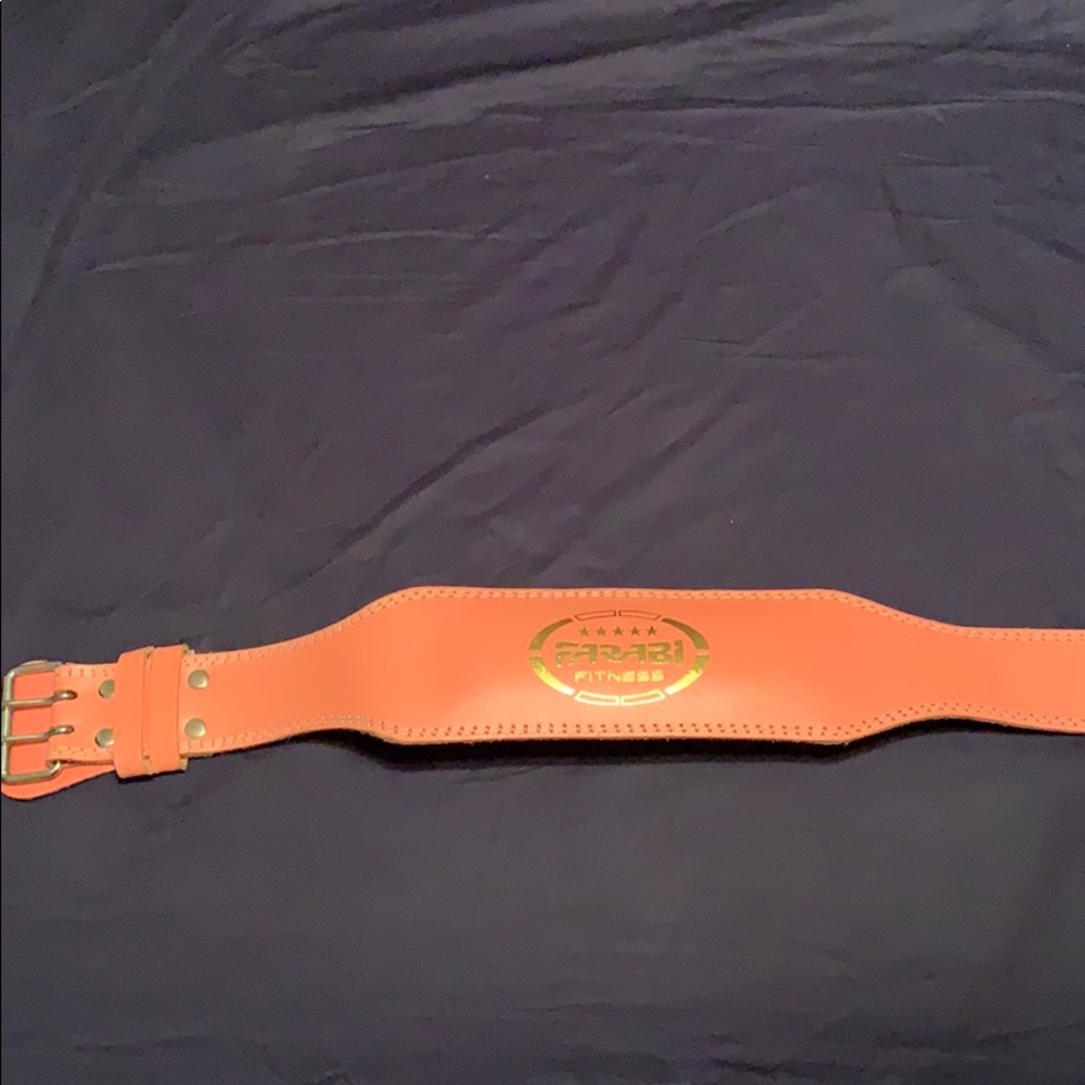 FARABI FITNESS WEIGHT LIFTING BELT!!